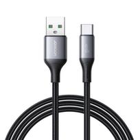 Joyroom Laidas S-A28 Flash Series 3A USB-A - USB-C 1m juodas