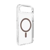 Puro Lite Mag MagSafe dėklas iPhone 17 Air – skaidrus, rudas žiedas