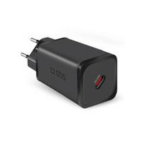 SBS TETRGAN1C65W 65W GaN Power Delivery įkroviklis - juodas