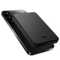 SBS Mag Power Qi2 Išorinė baterija 5000 mAh suderinama su MagSafe - juodas