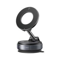 Joyroom JR-ZS501 magnetinis automobilinis laikiklis, suderinamas su MagSafe, prietaisų skydeliui tamsiai pilkas