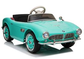 Elektromobilis vaikams BMW Retro SX1938 Šviesiai mėlynas