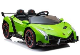 Elektromobilis vaikams Lamborghini Veneno Žalias