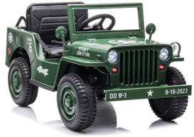 Elektromobilis vaikams JH-103 Army 4x4 Žalias