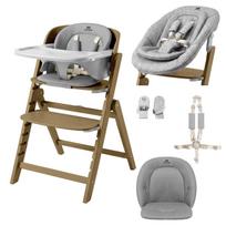 Carrello Focus CRL-16801 Whisper Grey Maitinimo kėdutė