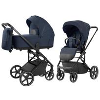 Carrello Alfa CRL-6522 Denim Blue Vežimėlis 2 in 1