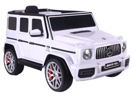 Elektromobilis vaikams S306-1 Mercedes G63 Baltas