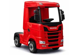 Elektromobilis vaikams Scania 500R HL698 4x4 Raudonas