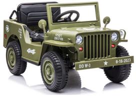 Elektromobilis vaikams JH-103 Olive 4x4 Žalias