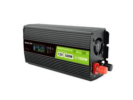 Car Power Inverter Green Cell® 12V to 230V, 500W|1000W