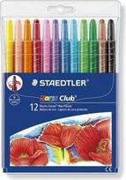 Išsukami pieštukai - Wax Twisters 12 spalvų - Staedtler