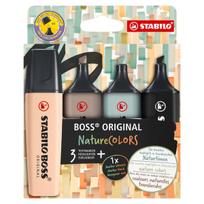Boss Original Naturecolors ryškiklis 4 vnt. - Stabilo