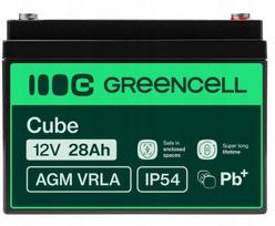 Akumuliatorius telefonui Akumuliatorius Green Cell Agm 12v 28ah fotovoltinei, vežimėliams, Ups