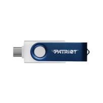 USB laikmena USB Atmintinė - Patriot Memory Xporter X550 64GB Dual USB A+C 80MB/s Balta, Mėlyna
