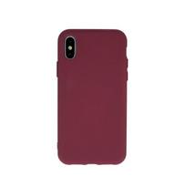 Telefono dėklas „Liquid Silicone“, skirtas „Apple iPhone 13 Pro“, tamsiai raudonas
