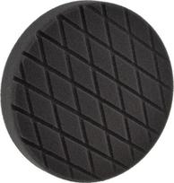 K2 poliravimo kempinė su Velcro, juoda, blizginanti