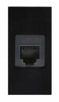 Lan lizdas Cat6 sieninis internetinis juodas Maclean Mce725b