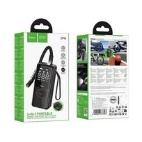 Automobilinis oro kompresorius Hoco (ZP18) (4000mAh 10.3 bar)