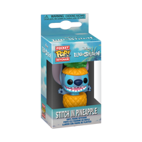 FUNKO POP! Raktų pakabutis: Disney: Lilo & Stitch - Stitch in pineapple​