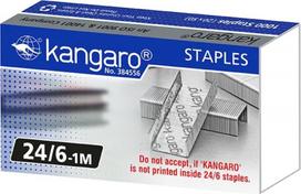 Segiklių kabės Kangaro 24/6-1M, metalas, 1000 vnt.