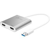 J5create USB 3.0 TO DUAL HDMI MULTI-MONITOR ADAPTER JUA365-N