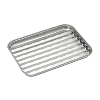 Kepsninės padėklas Barbecook BC-ACC-7079 nerūdijančio plieno 34.5x24x3 cm
