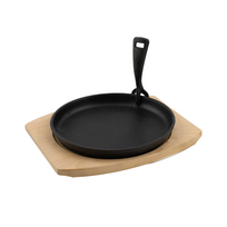 Ketaus keptuvė Barbecook BC-ACC-7420 su bambukiniu padėklu (2 vnt.)
