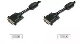 Assmann Electronic ASSMANN VGA laidinis kabelis DVI 2m Dual Link 2Ferrit Cores K8 masinis 24+1