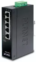 Šakotuvas Planeta ISW-501T, 5x 10/100, DIN, IP30, išplėstas temperatūros diapazonas -40–75°C