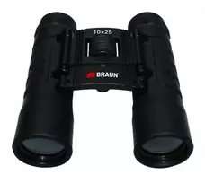 Žiūronai Lornetka Braun 10x25 juoda
