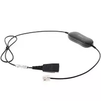Jabra Smart Cord QD to RJ9 straight su 8-position switch configurator skirta Avaya one-X Telephone system skirta 96XX Series