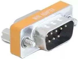 Delock Adapteris null modemas Sub-D 9 kontaktų vyriškas > Sub-D 9 kontaktų moteriškas