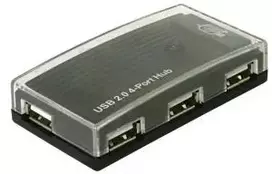 HUB USB Delock 4x USB-A 2.0 (61393)