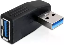Delock USB 3.0 adapteris, pasuktas 90° horizontaliai