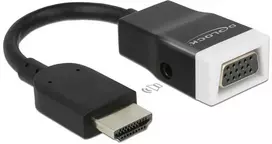 Delock adapterio kabelis HDMI-A kištukas > VGA lizdas su garsu