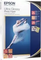 Epson Ultra Glossy Photo Paper [300g/m2 ; 10x15 cm; 20 lapų]