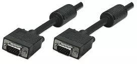 Manhattan D-Sub (VGA) – D-Sub (VGA) kabelis 1,8 m juodas (317757)