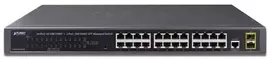 Šakotuvas Switch Planet GS-4210-24T2S (24x 10/100/1000Mbps)