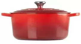 Le Creuset Signature Roaster apvalus 22 cm vyšnių raudonumo (21177220602430)