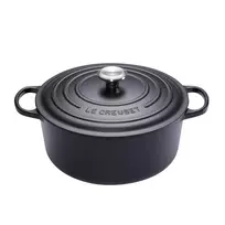 Puodas LeCreuset Signature 26 cm, juodas
