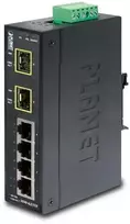 Šakotuvas PLANET ISW-621TF tinklo komutatorius Ne-valdomas L2 Fast Ethernet (10/100) Mėlyna
