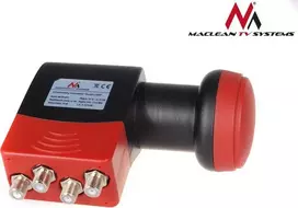 MACLEAN MCTV-671 Maclean MCTV-671 High Gain Quad 4 krypčių LNB High Gain