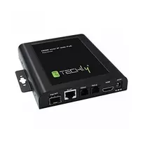 „Techly 020515“ HDMI ilgintuvo imtuvas per susuktą porą, RJ45 PoE, skirtas televizoriaus sienai