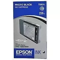 Rak Epson Juodas Stylus rašalas užtaisas 7800 / 7880 / 9880 NuotraukA (220ml) (C13T603100)
