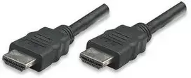 Kabelis Manhattan HDMI - HDMI 15m juoda (323260)