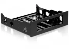 DELOCK FDD Installation frame 3.5Zoll > 5.25Zoll juodas