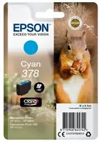 Epson Squirrel C13T37824010 rašalo kasetė Originalus Žydras 1 vnt