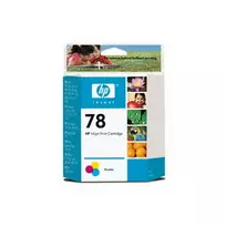 Hewlett Packard (HP) HP Nr. 78 rašalo kasetė. 3 spalvų (19 ml, 450 puslapių), pakeičia C6578DE