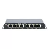 Šakotuvas EXTRALINK KRATOS GIGABIT POE SWITCH 8 PORTS 24V