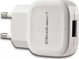 QOLTEC 50193 AC adapter for Išmanusis telefonas / Planšetė 12W 5V 2.4A USB baltas